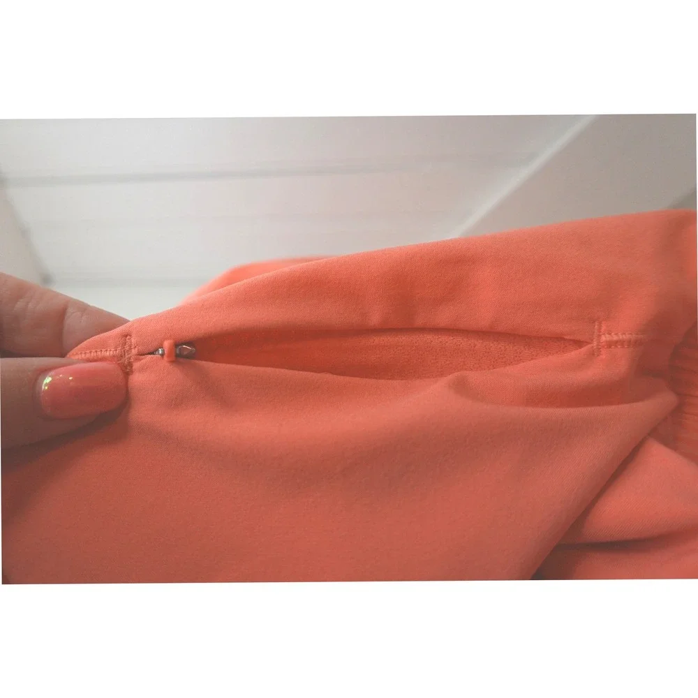 Lululemon Hotty Hot High-Rise Skirt size 6 Long Lined Orange‎ No. LW8AEAT